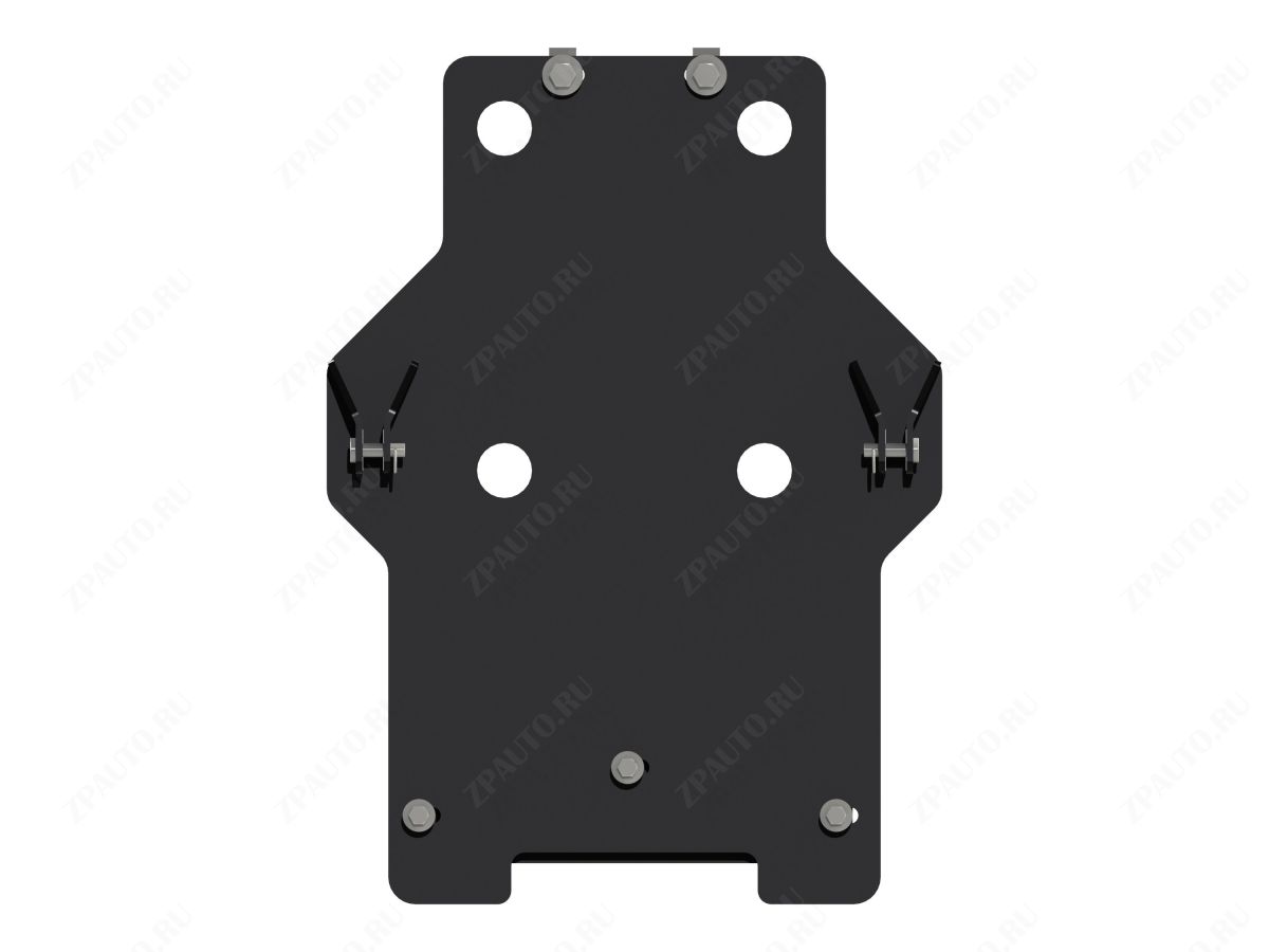 Площадка для крепления снегового отвала (быстросъем) для CAN-AM Commander MAX 2015-2021, сталь 5 мм, STORM, арт. MP 0334