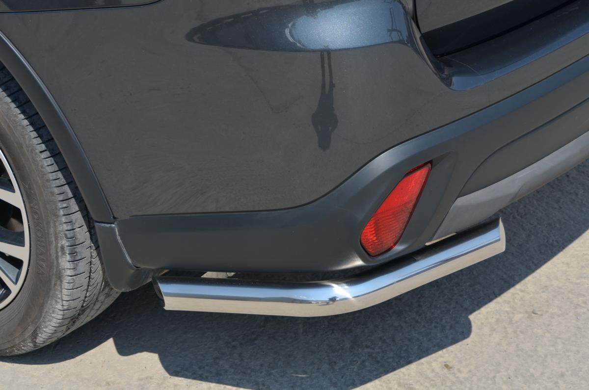 Защита заднего бампера угловая для автомобиля MITSUBISHI Outlander  2015, Россия MSO.15.17