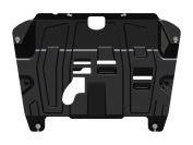 Защита картера и КПП для TOYOTA Highlander  AWD 2014 - 2019 V-3.5 AT; 2,7 АТ, Sheriff, сталь 2,0 мм, арт. 24.2057