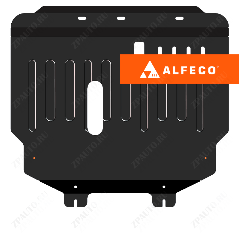 Защита  картера и аКПП Suzuki Splash 2008-2015 V-1,2 AT , ALFeco, сталь 2мм, арт. ALF2326st