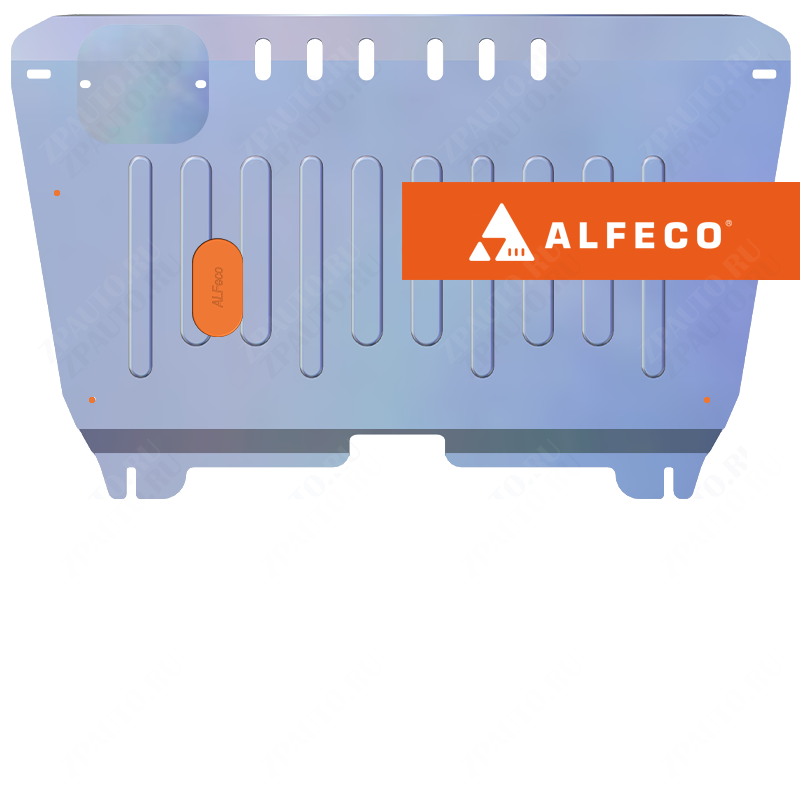 Защита  картера и КПП  Toyota Camry (XV40) 2006-2011 V-2,4 , ALFeco, алюминий 4мм, арт. ALF2403al