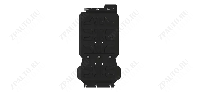 Защита картера и КПП для RAM 1500  2021 -, V-5.7 AT FullWD, Sheriff, сталь 3 мм, арт. 04.5343