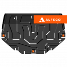 Mazda Demio (DJ) 2014-2019  V-all 2WD защита картера и КПП  (правый руль, рынок Японии), ALFeco, сталь, 2 мм, арт. ALF1324st-3