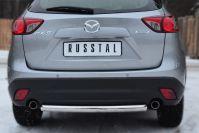 Защита заднего бампера d57 для Mazda CX-5 2011, Slitkoff M5Z-001140