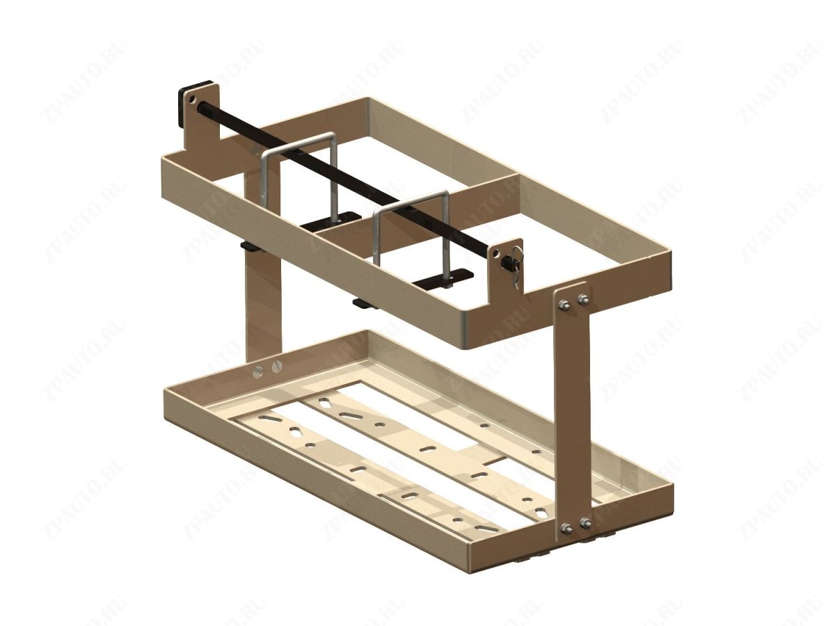 Держатель для канистр VP Racing Sportsman`s Container, алюминий 3 мм, STORM, арт. MP 0106
