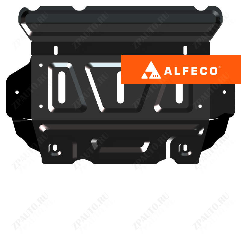 Защита  радиатора и картера Toyota Hilux (AN20;AN30) 2011-2015 V-all , ALFeco, сталь 2мм, арт. ALF2490st