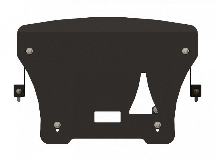 Защита радиатора для BMW X 1  11/2009 - 2014, V-2.0 TD AT, Sheriff, сталь 2,5 мм, арт. 03.2117