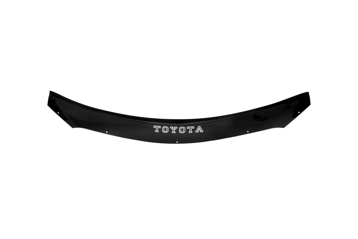 Дефлектор капота (ЕВРО крепеж) TOYOTA COROLLA X (E140, E150) 2006-2013 седан
