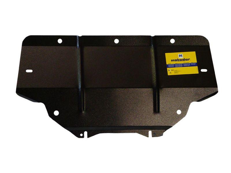 Защита радиатора стальная Motodor для BMW 5er E60 2003-2007 (2 мм, сталь), 00216