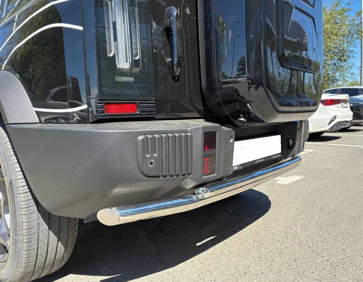 Защита заднего бампера двойная для автомобиля JETOUR T2 2024 арт. JET.T2.24.16