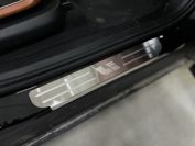 Накладки на пороги (лист шлифованный надпись Li) 4шт Lixiang L9 2025 арт. LIXL925-01