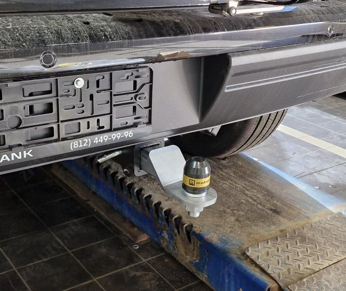 Фаркоп TANK 700 2024-, тип шара E, Motodor, арт. 93122-E