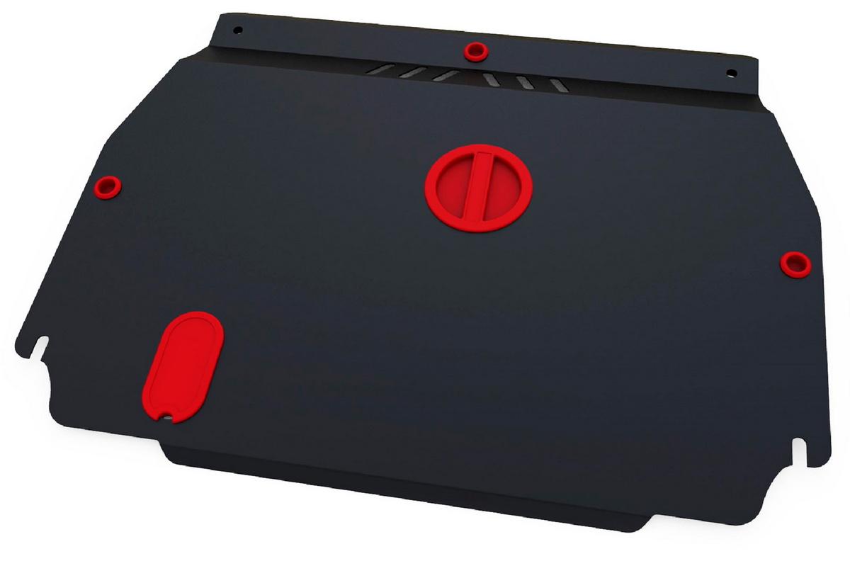 Защита картера и КПП АвтоБроня для ТагАЗ Vega (V - 1.6) 2009-2010, сталь 1.8 мм, с крепежом, 111.06104.1