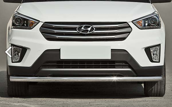Защита передняя D 60,3 для Hyundai Creta(Хендай Крета), ALFeco арт. HYCRET-16.02