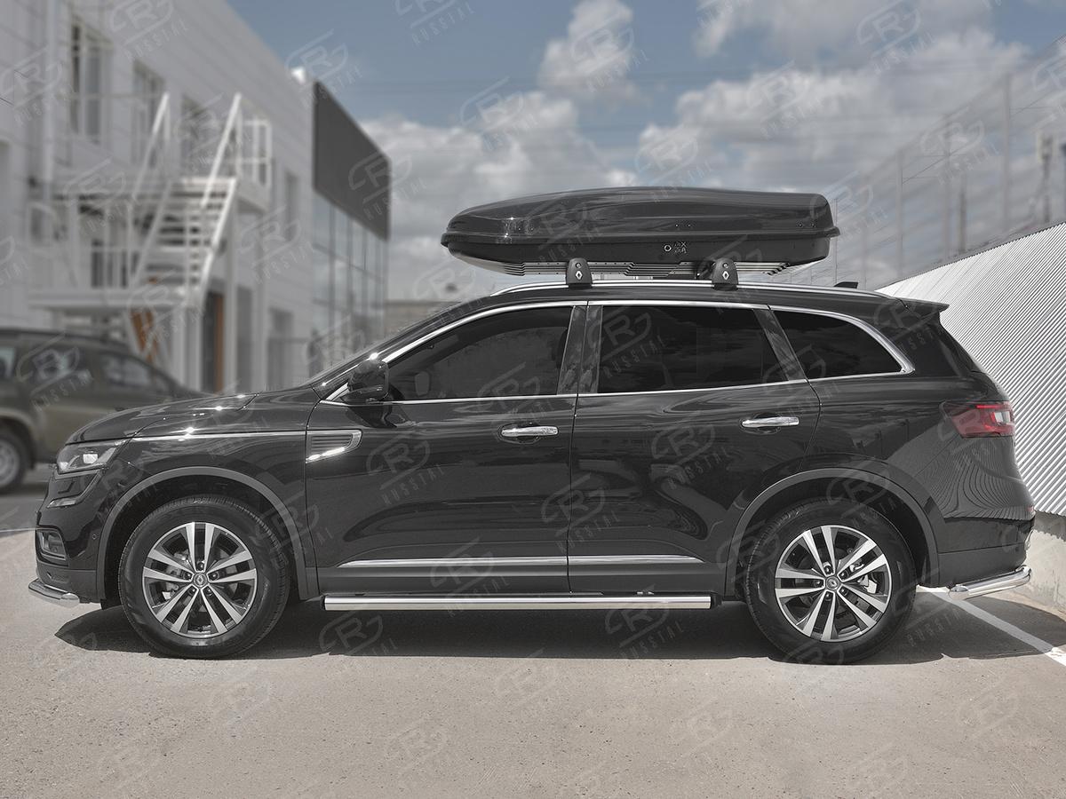 Пороги труба d57 (вариант 2) RKT-0029722 для автомобиля RENAULT KOLEOS 2017-, Slitkoff