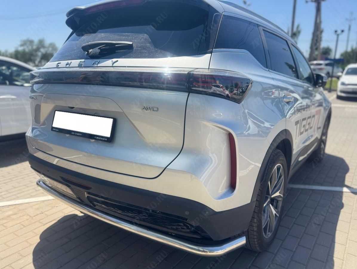 Защита заднего бампера угловая большая для автомобиля CHERY Tiggo 7L 2025 арт. CTG.7L.25.21