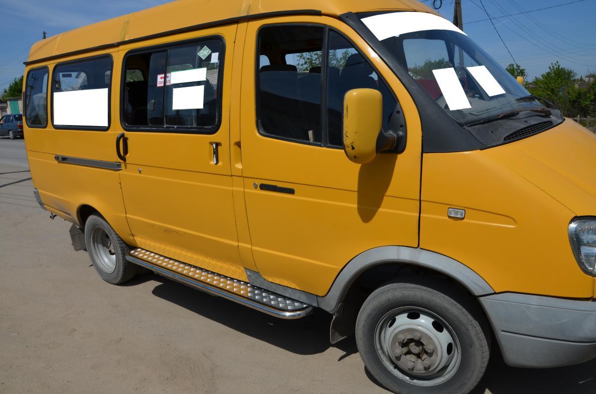 Пороги с накладным листом (пассажирская сторона) для автомобиля Газ ГАЗель ГАЗ 27057 арт. GAZ.27.41-2