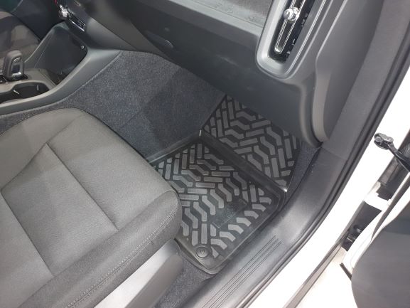 Ковры модельные (высокий борт) для Volvo XC40 (2017-) (3D с подпятником) , Элерон, арт. 62114