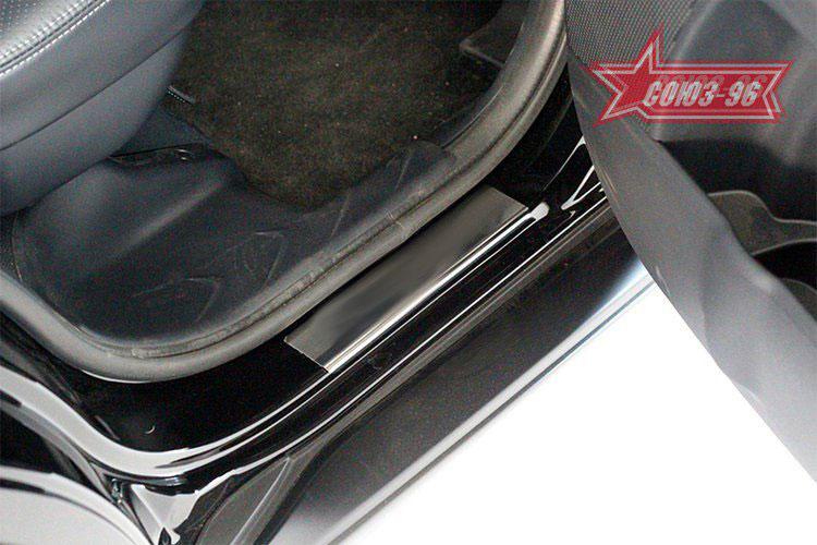 Накладка на внутренние пороги без логотипа для Citroen C-Crosser 2007, Союз-96 CITR.31.3719