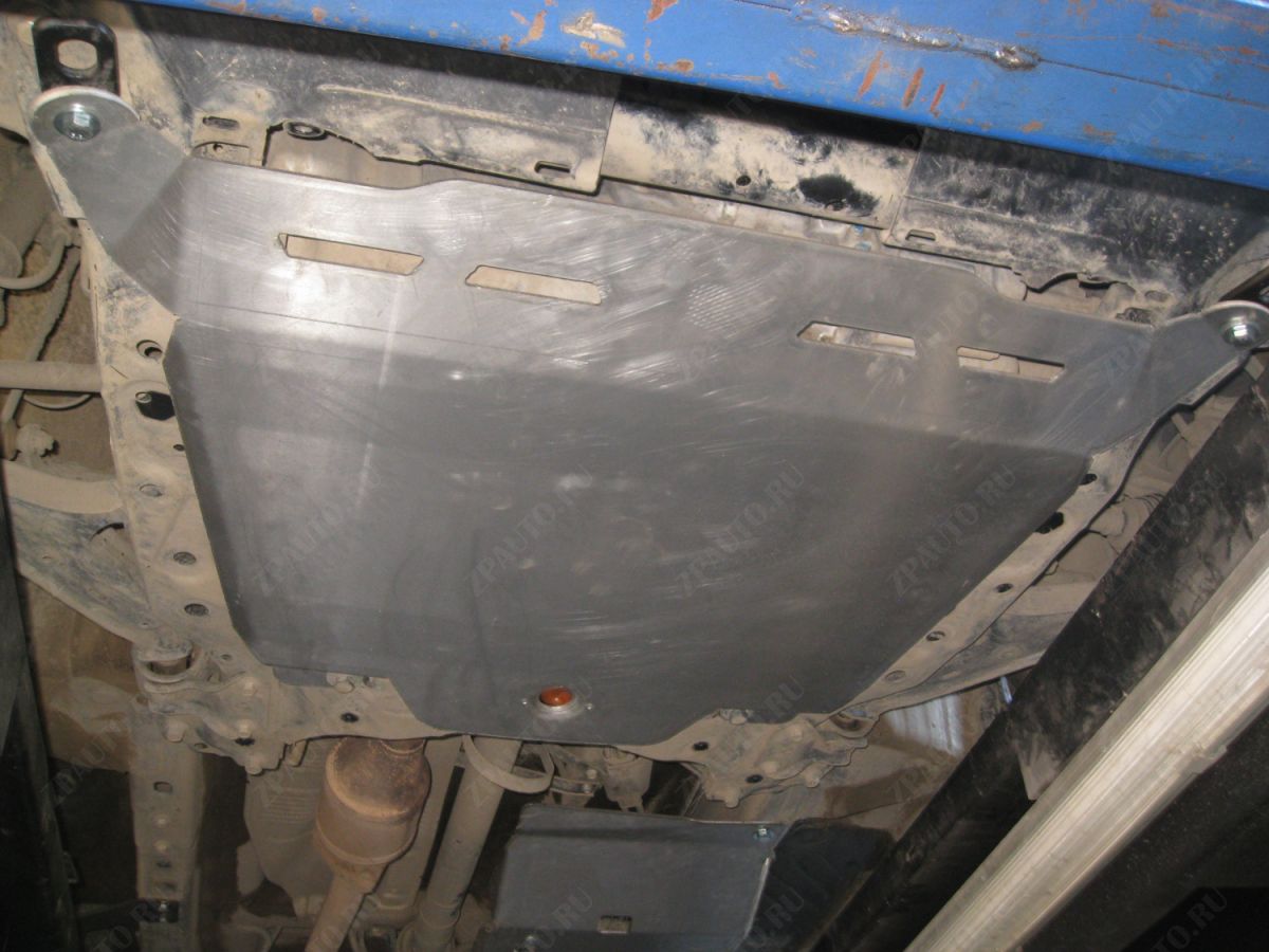 Защита  картера и КПП Honda CR-V IV 2012-2018 V-all , ALFeco, алюминий 4мм, арт. ALF0932al