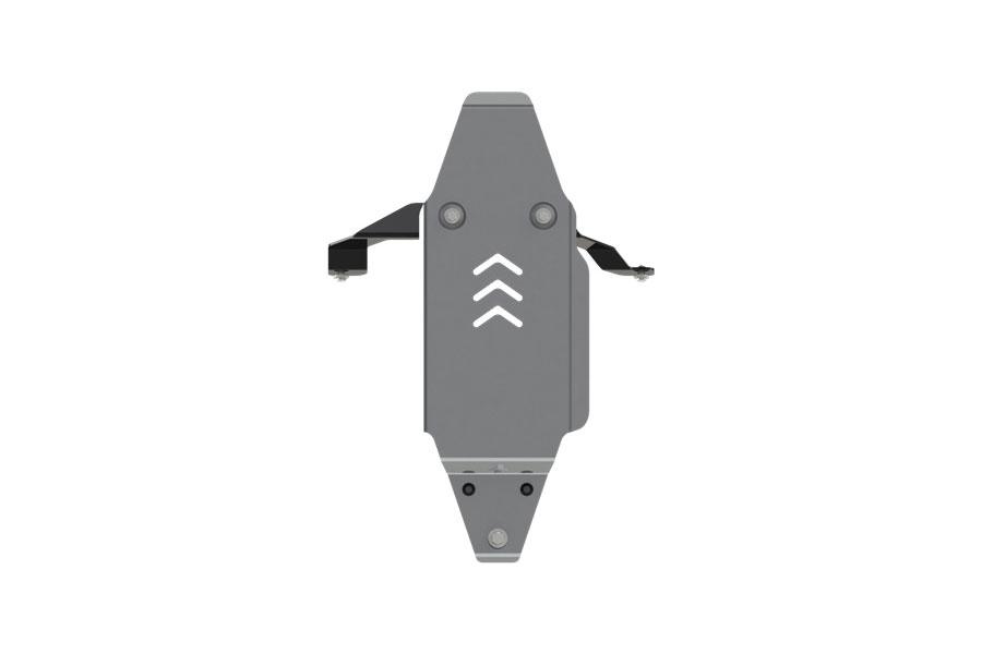 Алюминиевая защита редуктора на Volvo XC90 II 2015, алюминий 5 мм, Sheriff (Шериф) 25.2906