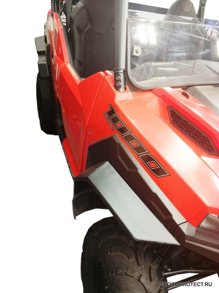 Расширители колесных арок для POLARIS General 2016-, STORM, арт. MP 0360