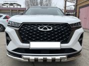 Защита переднего бампера G для автомобиля Chery Tiggo 7 Pro Max 2024 арт. CTGPM.7.24.05