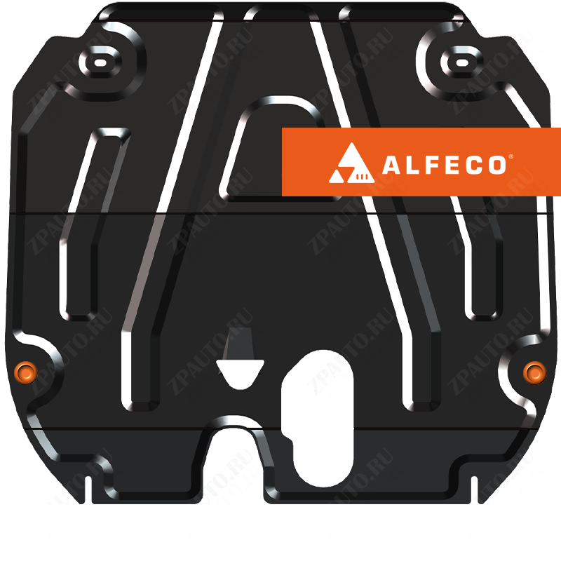 Защита  картера и КПП Mazda CX-7 2006-2010 V-all , ALFeco, сталь 2мм, арт. ALF1306st