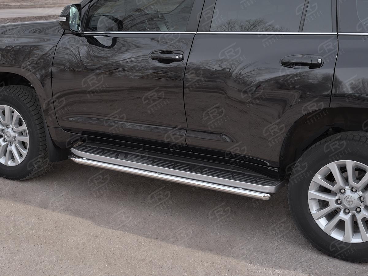 Защита порогов d42 LCPT-002866 для автомобиля TOYOTA LC PRADO 150 2017-, Slitkoff