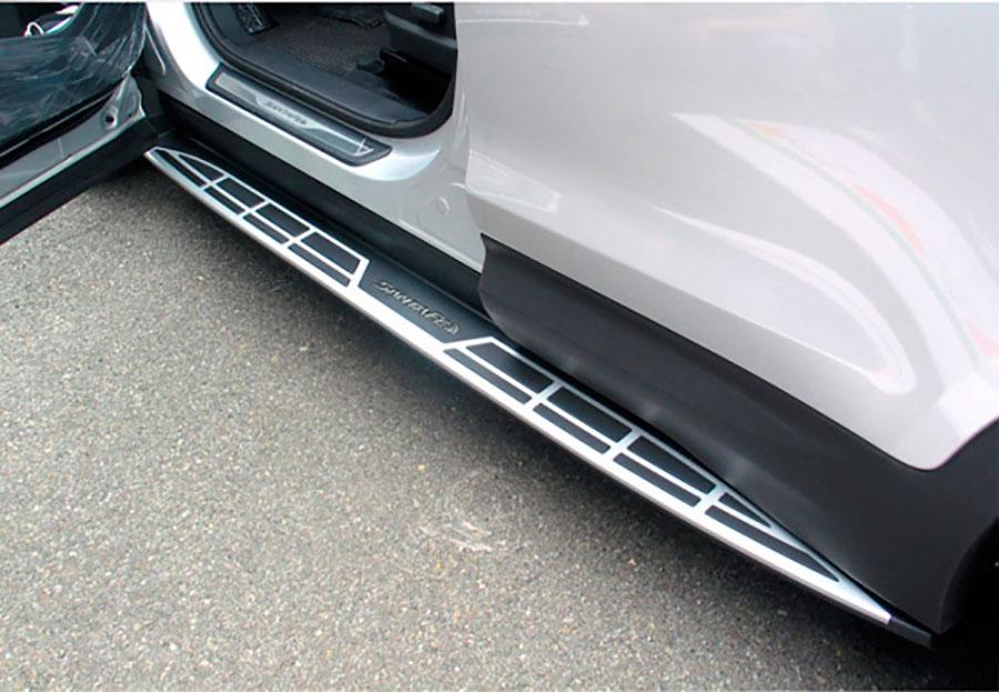Пороги для Hyundai Santa Fe 2015-, ZD-XD-009, Китай