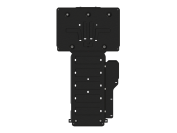 Защита картера и КПП для GENESIS GV70  2021 -, V-2.2D; 2.5 AT, FullWD, Sheriff, сталь 2,5 мм, арт. 09.4869