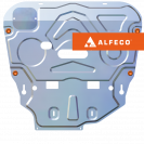 Lexus RX 350 2022- V-2,4 защита картера и АКПП   рынок Европы, ALFeco, алюминий, 4 мм, арт. ALF24117al-3