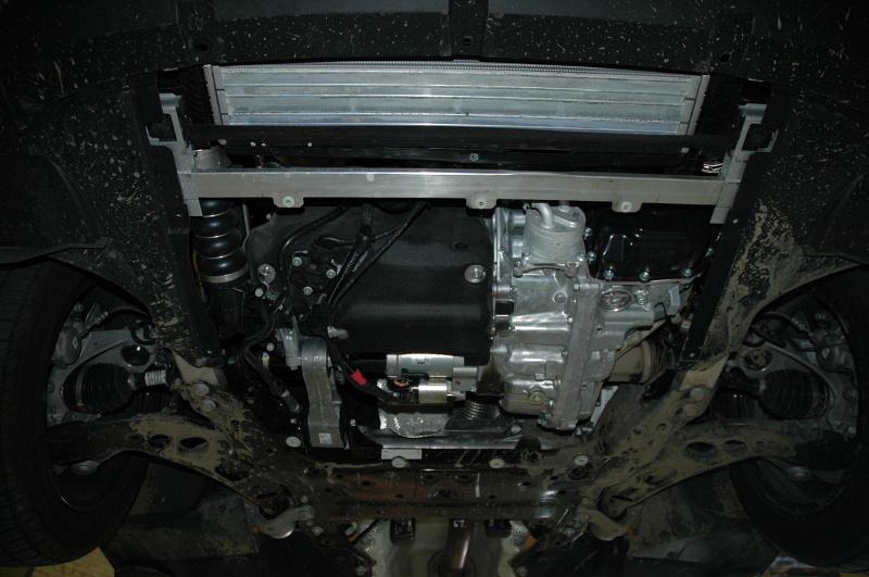 Защита картера и КПП для MINI Cooper S  2014 -, V- 1,8Т АТ, Sheriff, сталь 2,0 мм, арт. 04.2678