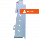 Chery Tiggo 7 Pro MAX 2022- V-1,6 DCT  защита тормозной магистрали, ALFeco, алюминий, 4 мм, арт. ALF0233al