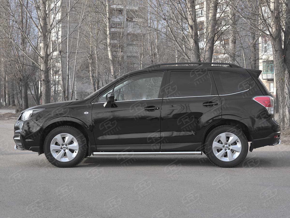 SUBARU-FORESTER(SJ)-2016-2018-Пороги-труба-d57-(вариант-2)-SUFT-0033482, Slitkoff