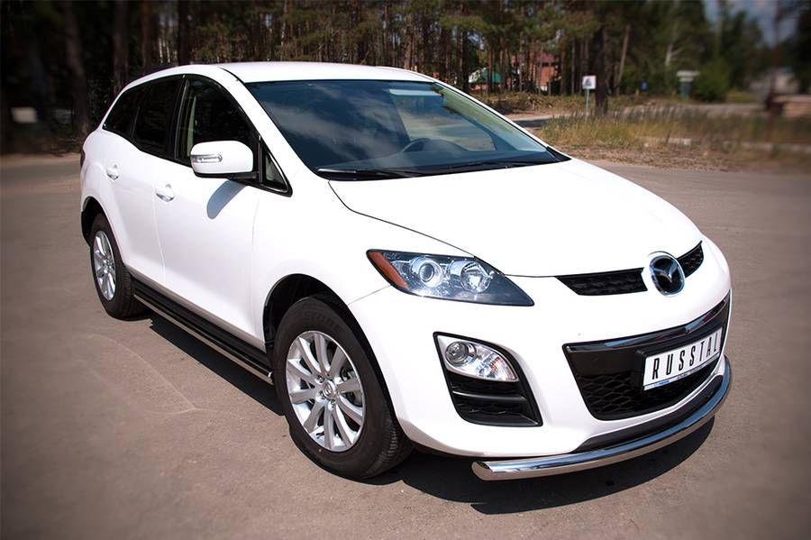 Пороги труба d57 вариант 3 для Mazda CX-7 2010, Slitkoff MC7T-0006433