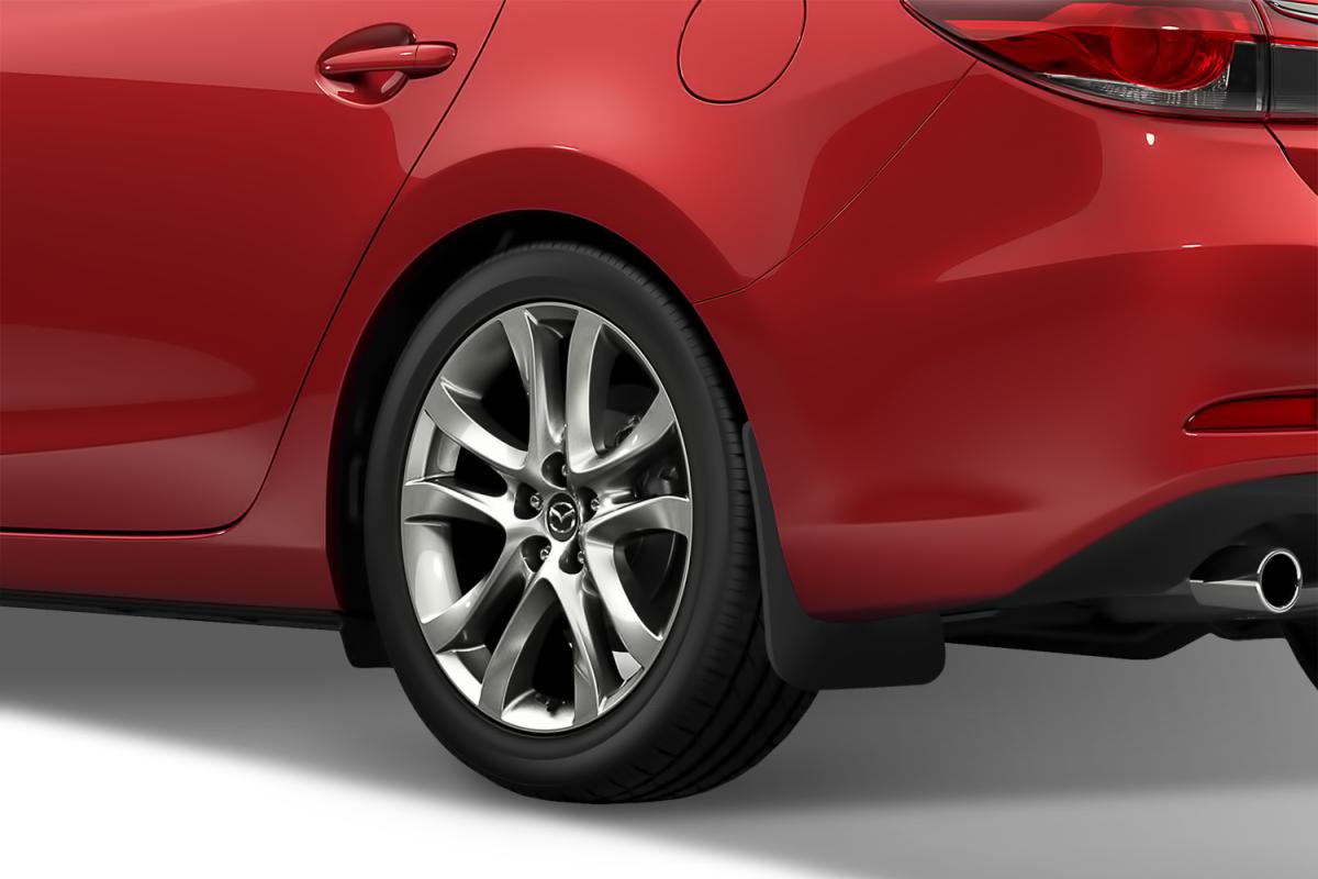 Брызговики задние MAZDA 6, 2010-2012 (optimum) в коробке арт. FROSCH.33.20.E10