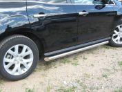 Пороги труба d57 вариант 1 для Mazda CX-7 2007-2010, Slitkoff MCT-0001601