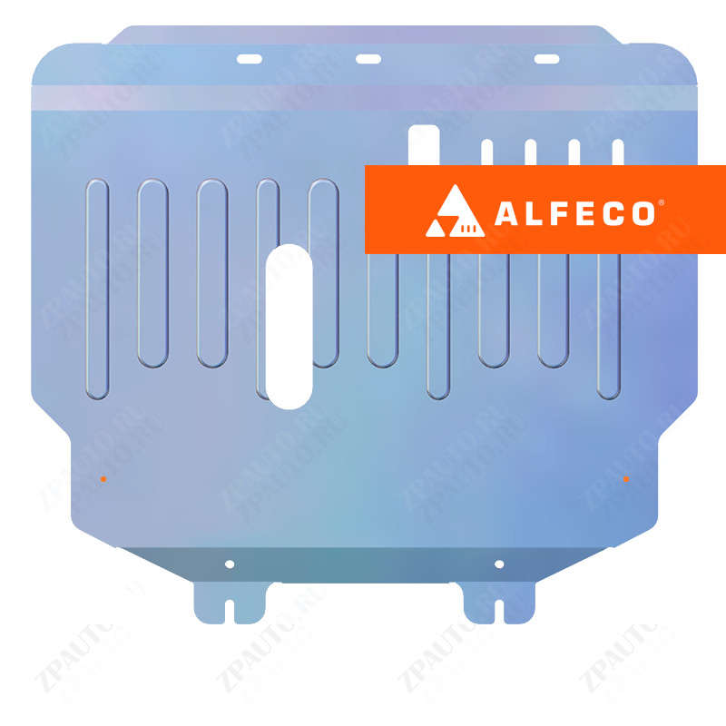 Защита  картера и аКПП Suzuki Splash 2008-2015 V-1,2 AT , ALFeco, алюминий 4мм, арт. ALF2326al