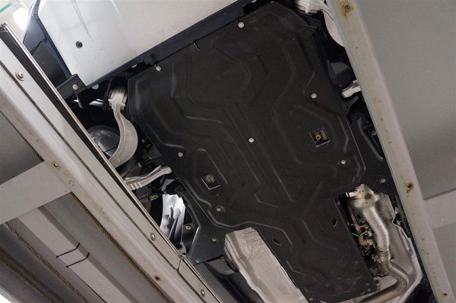 Композитная Защита картера двигателя и кпп для Jaguar F-Pace 2016- (6 мм), арт.40.01k
