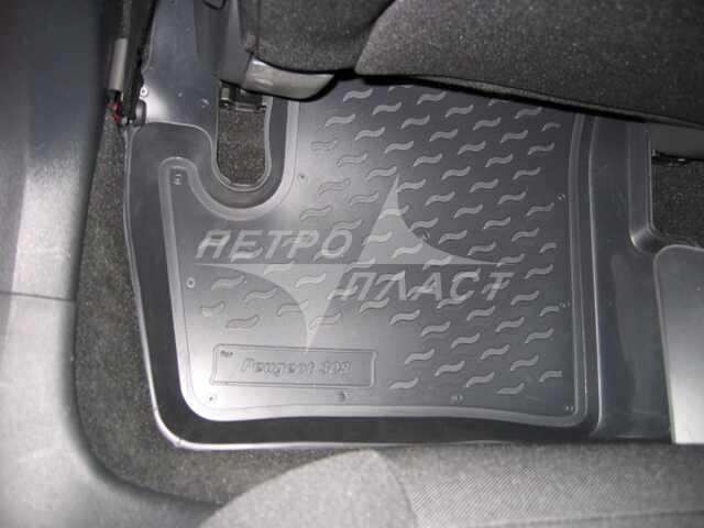 Ковры в салон для автомобиля Peugeot 308 2008- (Пежо 308), Петропласт PPL-10735114