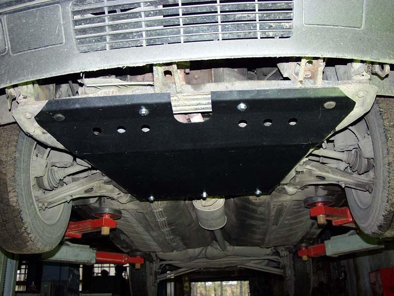07.0136 Защита картера и КПП Fiat Croma 154 V-1,6;2,0;1,9D;2,5D (1985-1996) (сталь 2,0 мм)