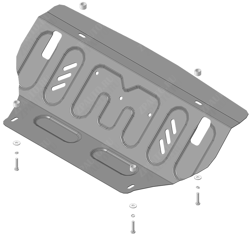 Ковер багажный модельный (высокий борт) для Opel Insignia Tourer (2009-16) (универсал), Элерон, арт. 71304