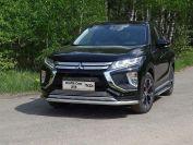 Защита передняя нижняя 60,3 мм для автомобиля Mitsubishi Eclipse Cross 2018-, TCC Тюнинг MITECLCR18-13