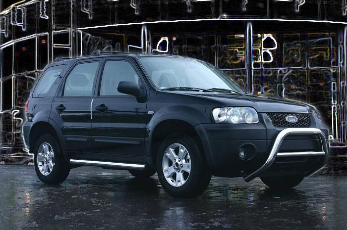 Дуга передняя низкая d-60 с радиусной распоркой d-53 для Ford Maverick 2, Технотек FMV_1