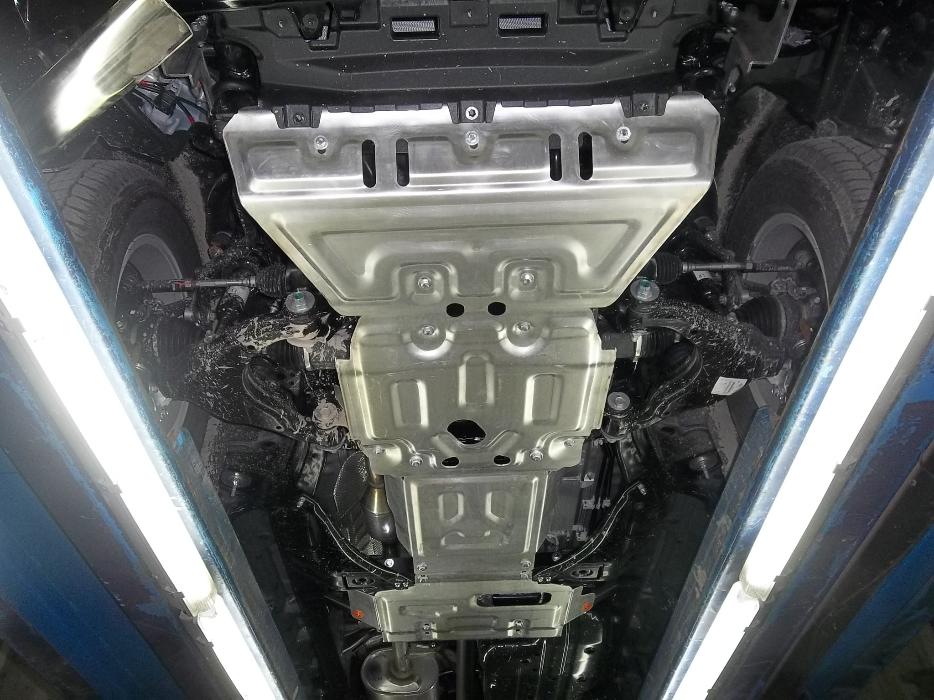 Защита  рулевых тяг Toyota Land Cruiser Prado 150 (J150) 2009- V-all , ALFeco, алюминий 4мм, арт. ALF2440al