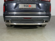 Защита задняя 60,3 мм для автомобиля Exeed VX 2.0L 4WD 2021-,TCC Тюнинг ,арт. EXEEDVX21-34
