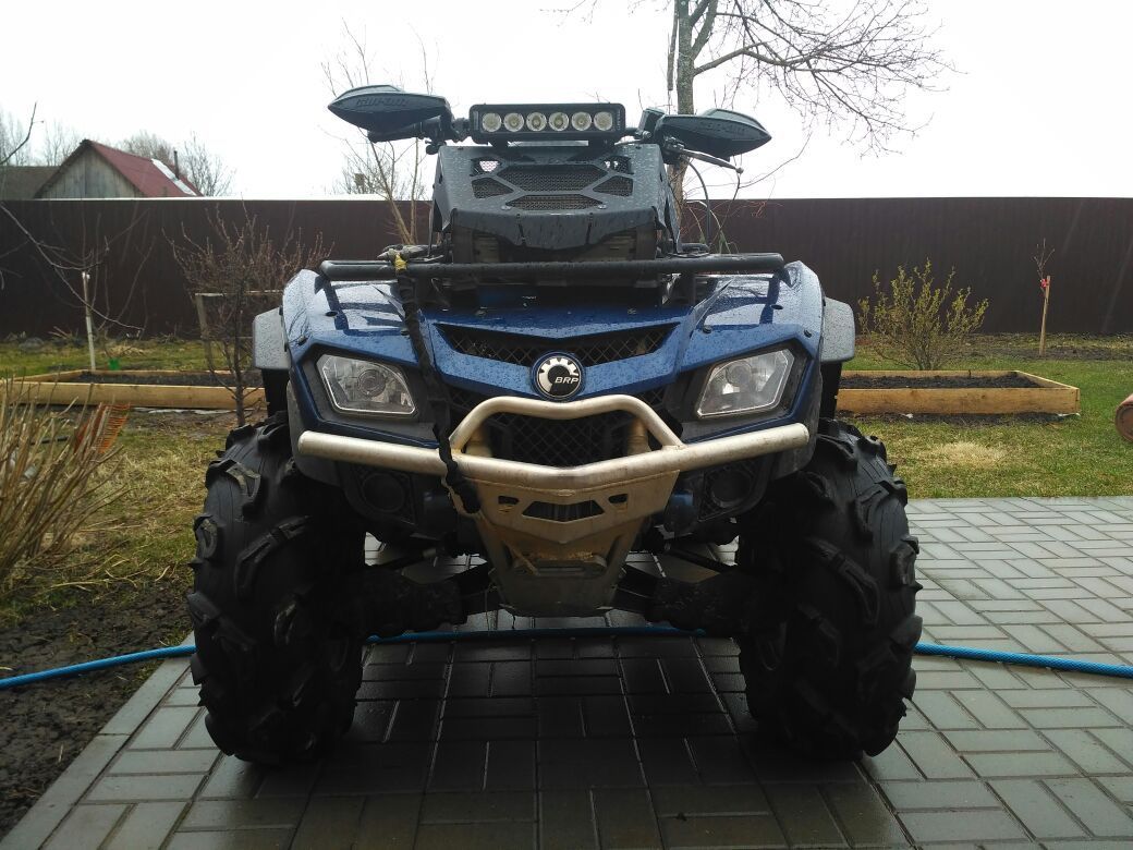 Расширители колесных арок для CAN-AM Outlander Max G1  2007-13, STORM, арт. MP 0302