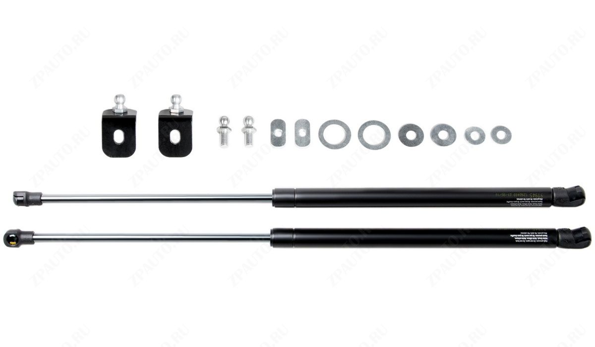 Комплект упоров капота Pneumatic Ford Mondeo (2007-2014), Rival, арт. KU-FD-MD04-00