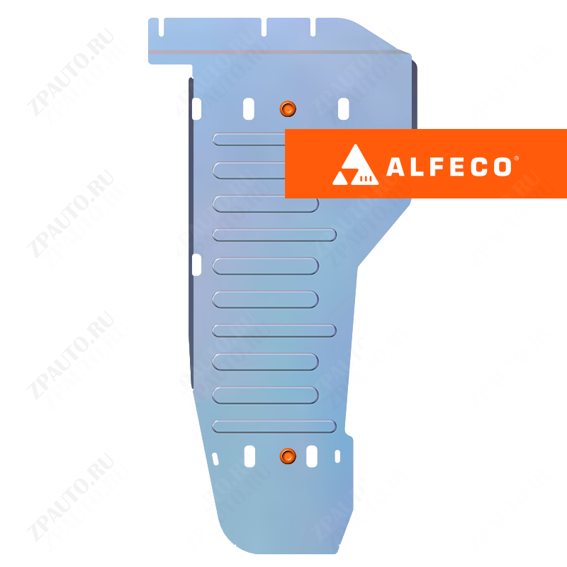 Mitsubishi L200 6G 2023- V-2,4D AT GLS защита топливного бака, ALFeco, алюминий, 4 мм, арт. ALF1459al
